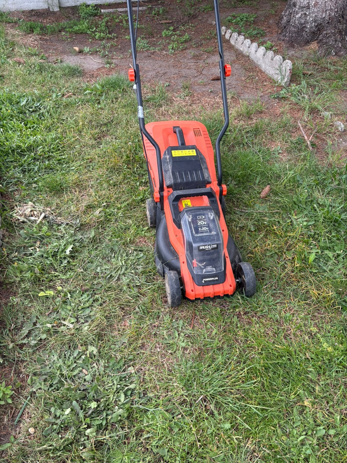 Accu grasmaaier, Tuin en Terras, Ophalen, Zo goed als nieuw, 30 t/m 39 cm, Accu-grasmaaier