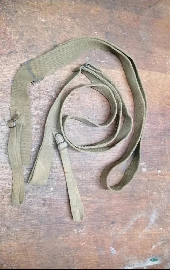 Indochine Algerije CEFEO militaire riemen voor zware lasten, Verzamelen, Militaria | Algemeen, Verzenden, Overige soorten, Overige typen
