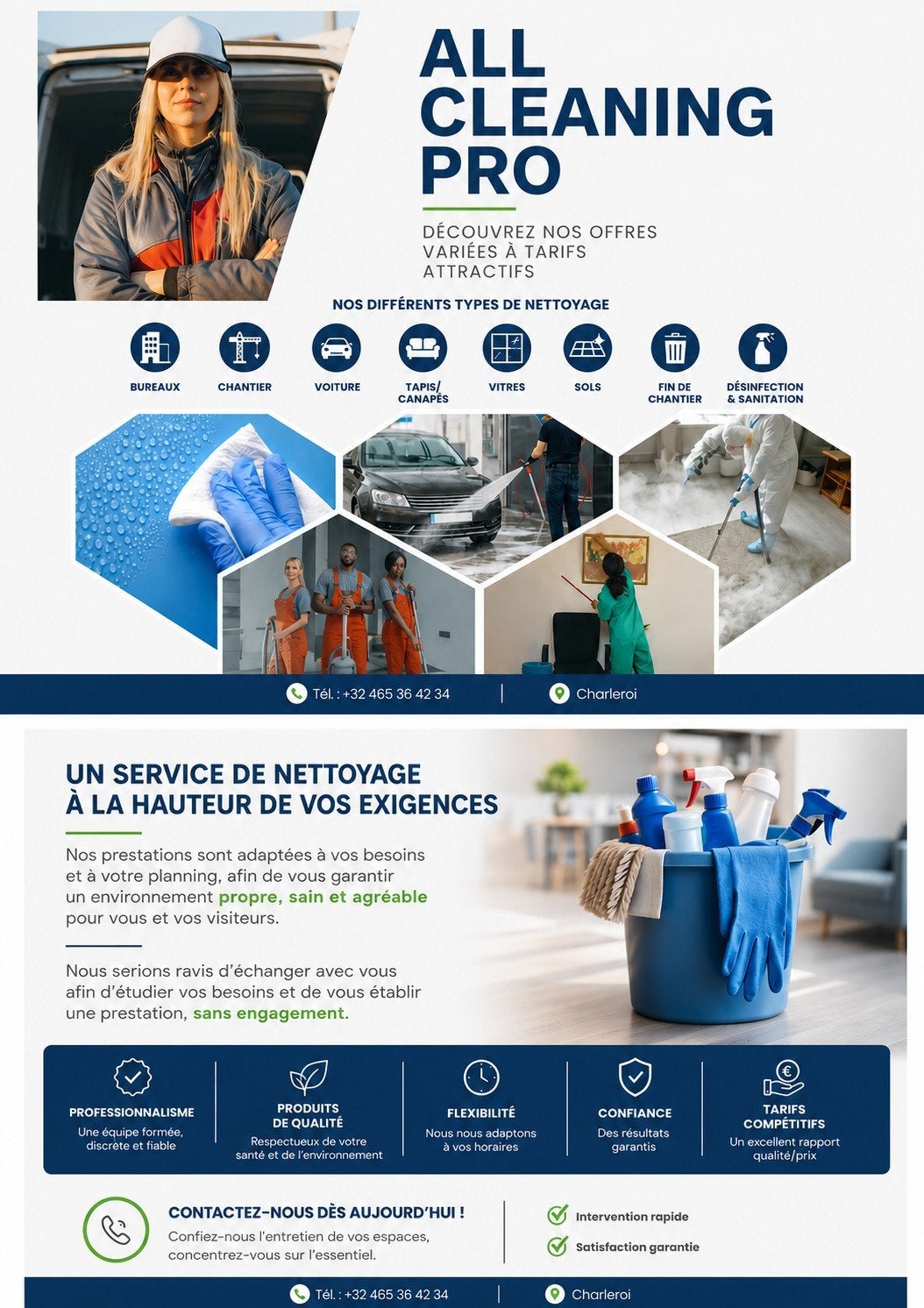 Nettoyage Maison chantier ou bureau