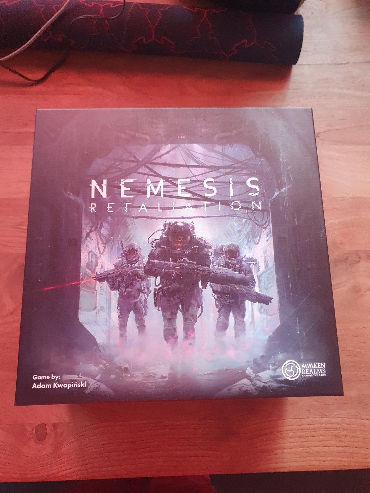 Nemesis Retaliation by Awaken Realms kickstarter + Playmat, Hobby en Vrije tijd, Gezelschapsspellen | Bordspellen, Ophalen