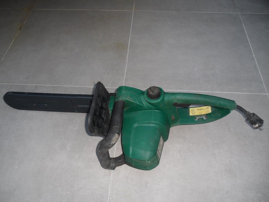 tronçonneuse electrique, Enlèvement, Utilisé