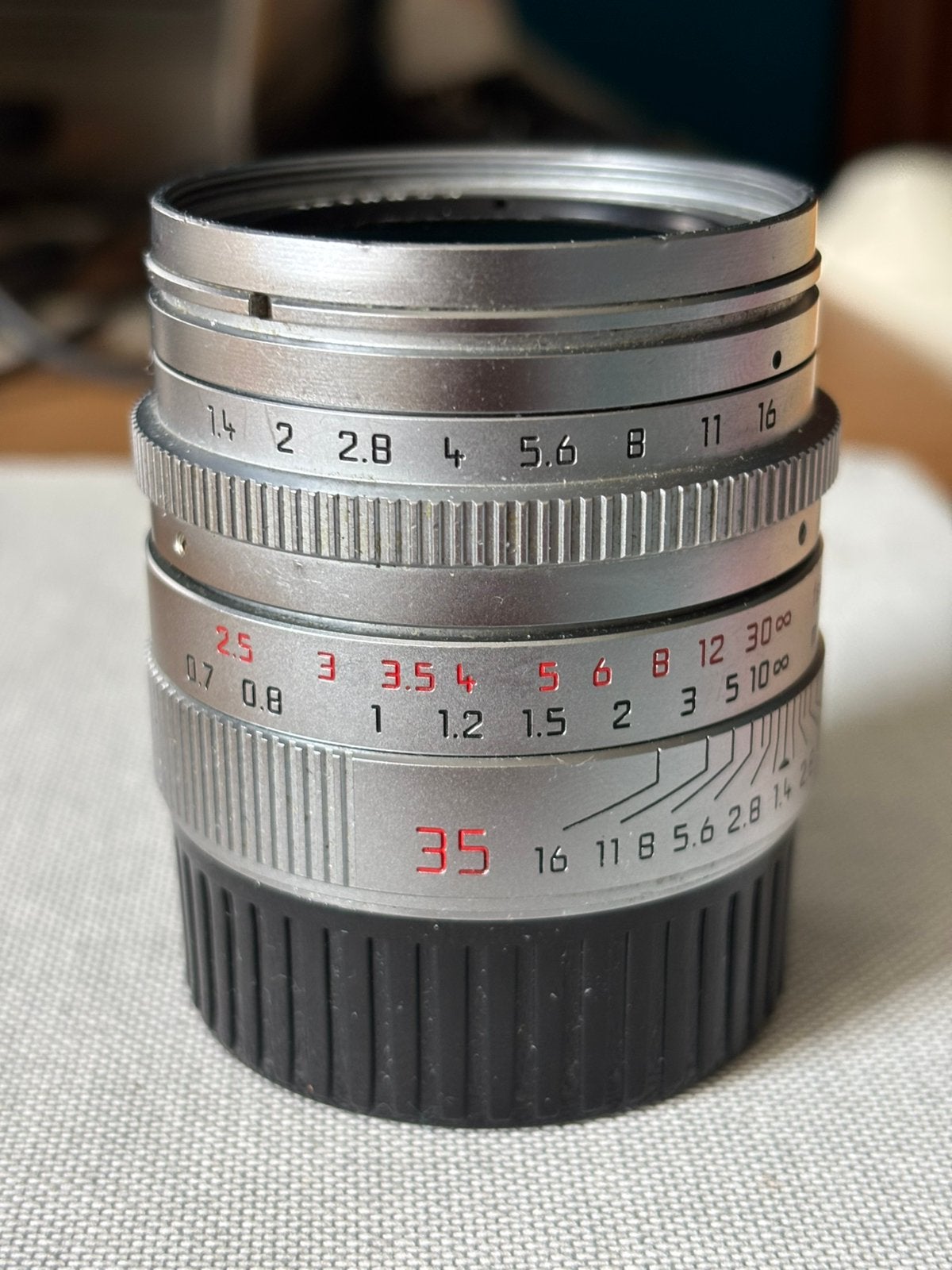 Leica summilux 35 1,4 asph, Enlèvement ou Envoi, Comme neuf, Leica