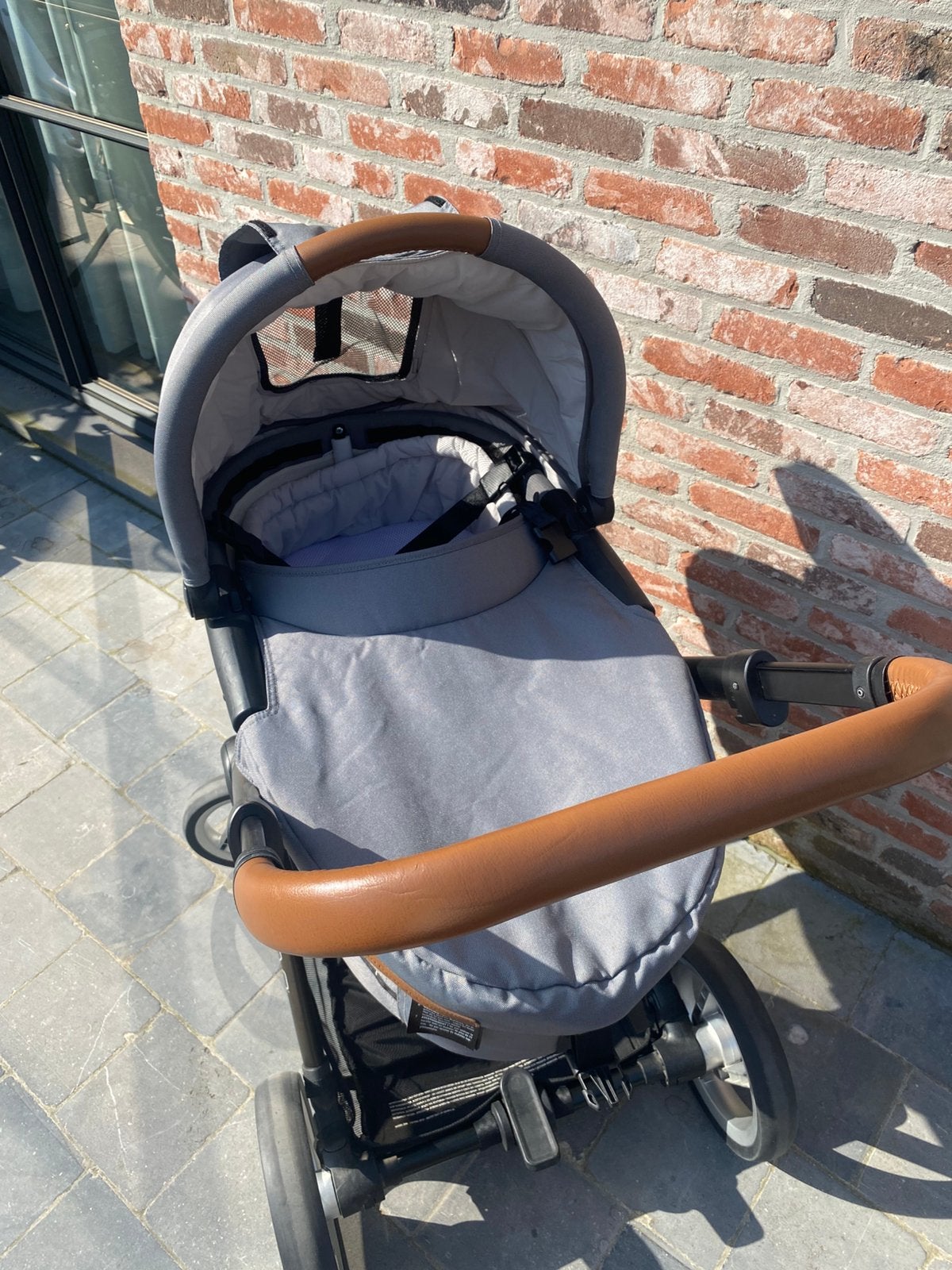 Kinderwagen/ buggy mutsy evo nomad, Gebruikt, Mutsy, Verstelbare duwstang, Ophalen