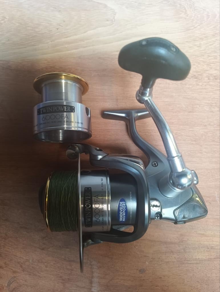 Shimano Twinpower 6000FA, Ophalen