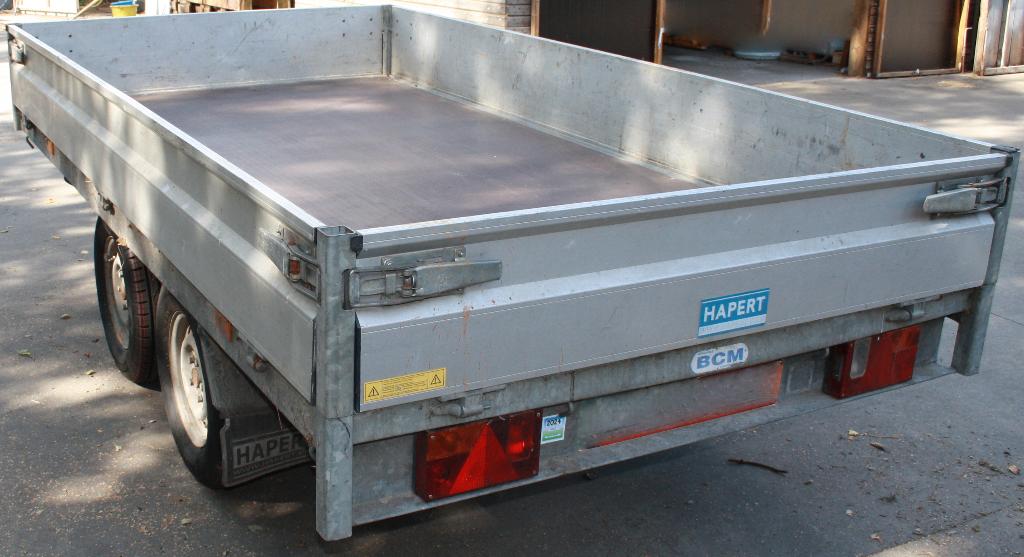 Aanhangwagen HAPERT | nieuwe banden ! vernieuwde laadvloer!, Ophalen, Gebruikt