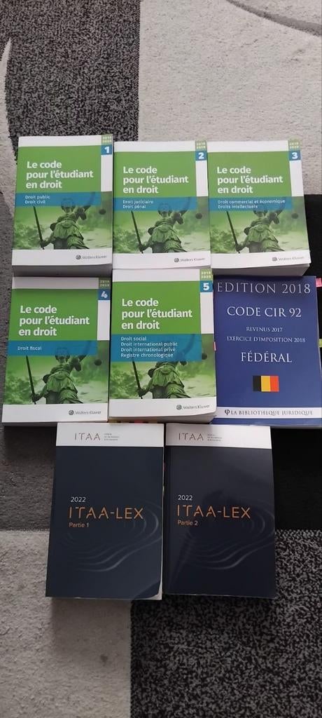 Code du droit + ITAA-LEX + Fonction d'une variable, Livres, Enlèvement, Utilisé, Autres niveaux