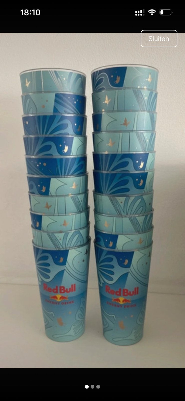 20 tml cups (geven geen licht), Handtassen en Accessoires, Uiterlijk | Mondverzorging, Ophalen of Verzenden, Zo goed als nieuw
