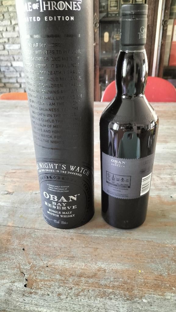 Games of thrones whisky, Verzamelen, Ophalen of Verzenden, Nieuw