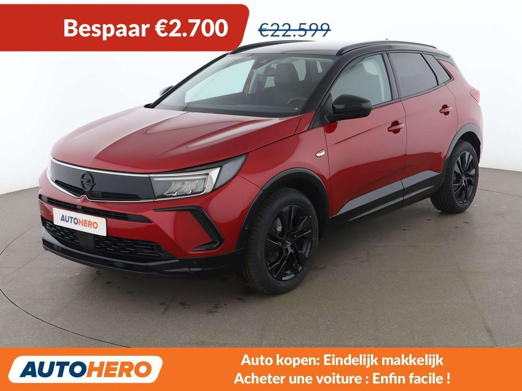 Opel Grandland X 1.2 Turbo GS Line (bj 2023, automaat), Auto's, Gebruikt, 1199 cc, Elektronische parkeerrem, https://public.car-pass.be/vhr/99b2dea7-125a-4ef0-9369-6a014b8f1216