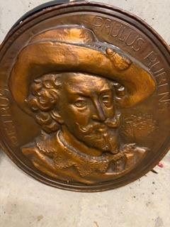 wandplaat Rubens koper, Enlèvement, Cuivre