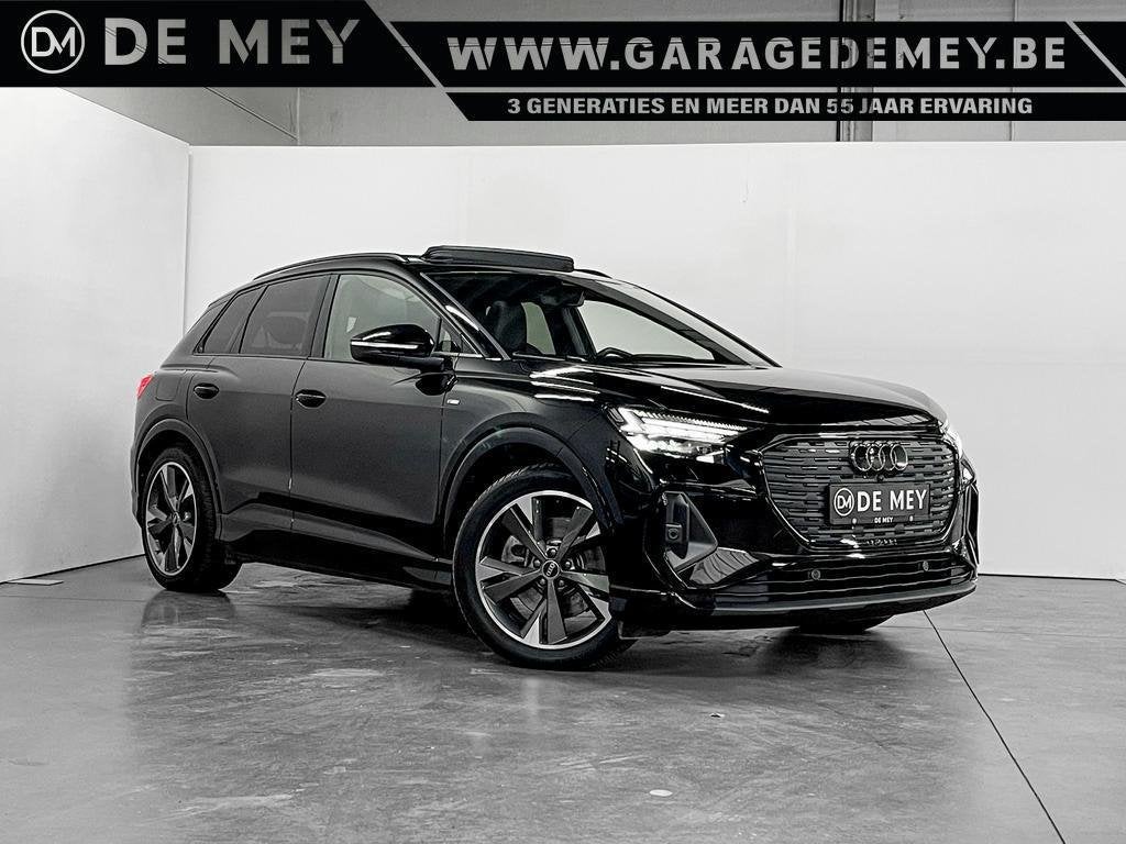 Audi Q4 e-tron Q4 e-Tron 82 kWh 45 Corporate, Automaat, Overige modellen, Zwart, SUV of Terreinwagen