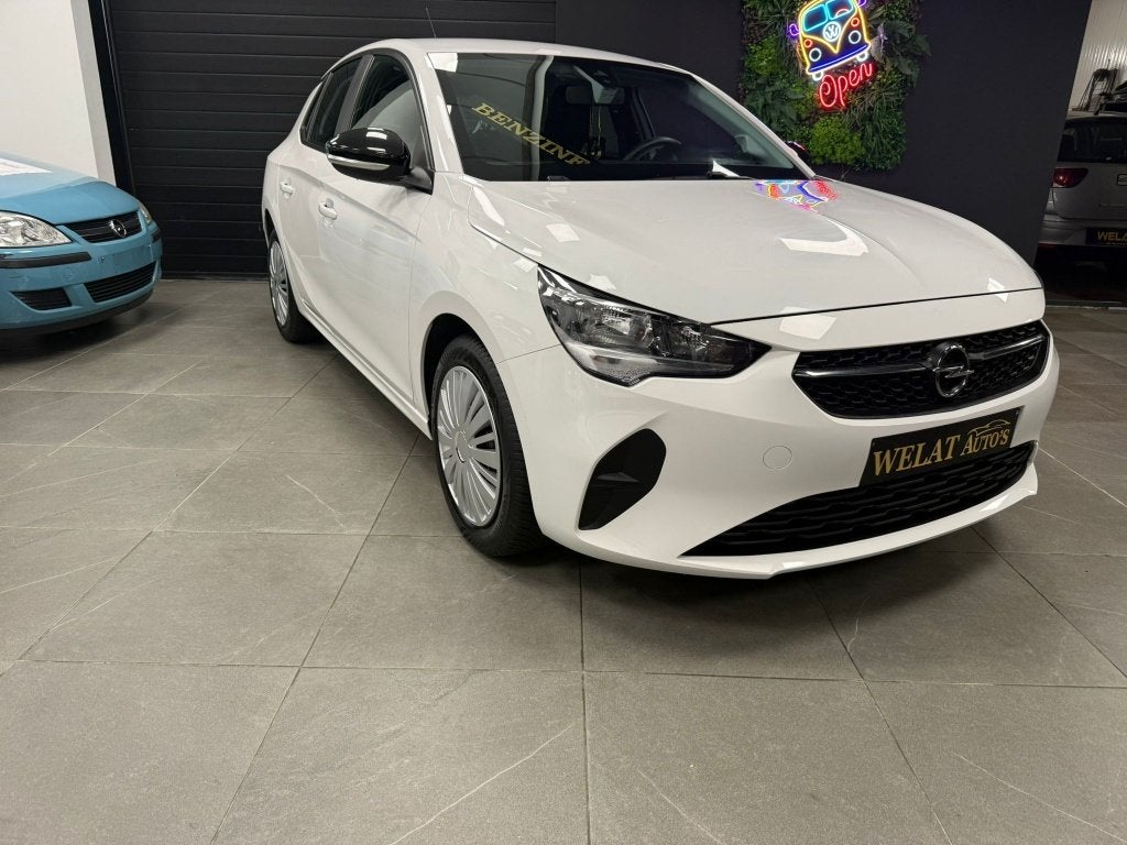OPEL CORSA 2020 BENZINE EURO 6/ NIEUWE STAAT, Auto's, Opel, Bedrijf, Te koop, Corsa, Bluetooth, Benzine, Euro 6, Wit, Zwart, Ophalen