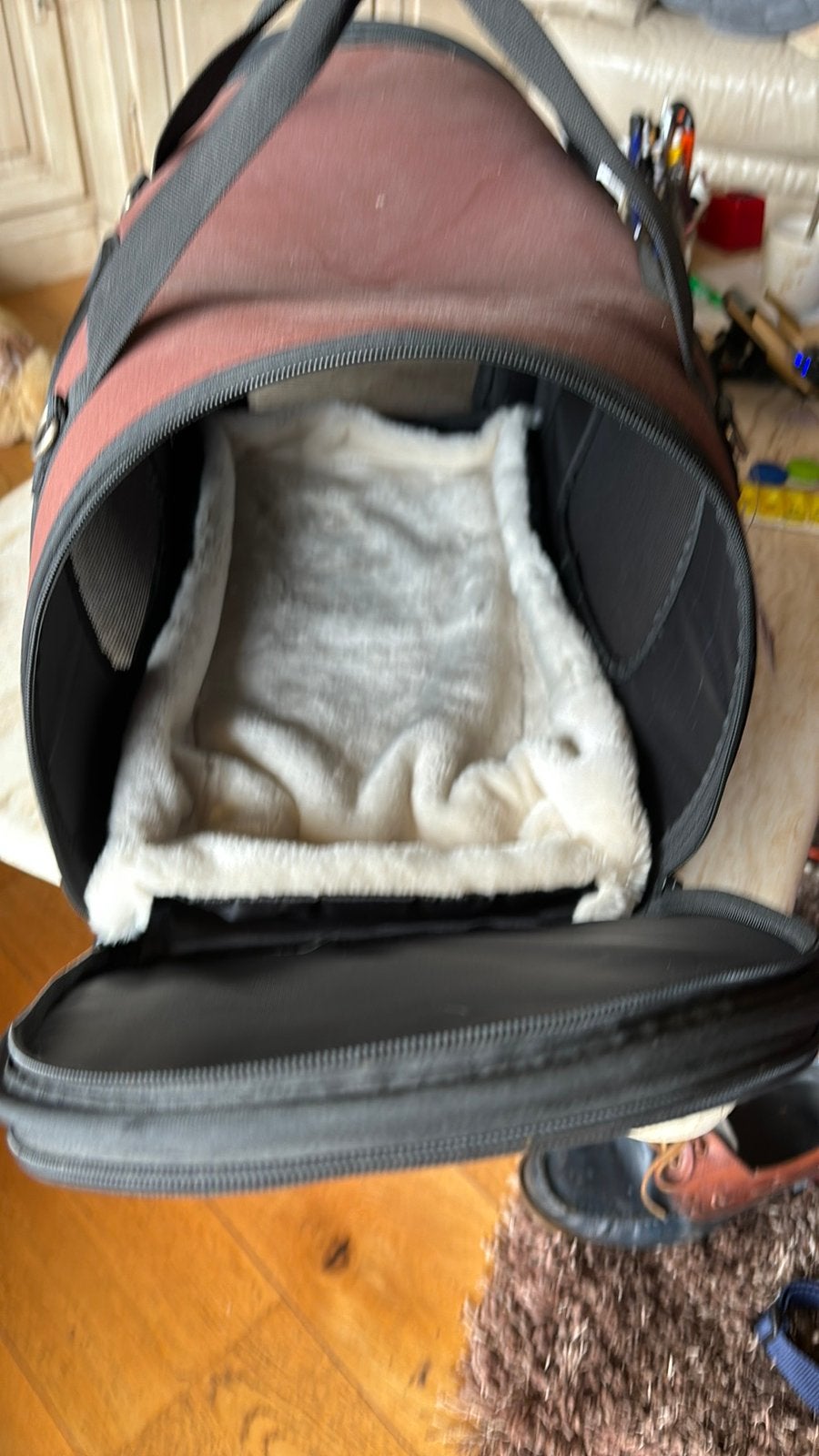 Reiskoffer, Animaux & Accessoires, Boîtes de transport, Enlèvement, Comme neuf