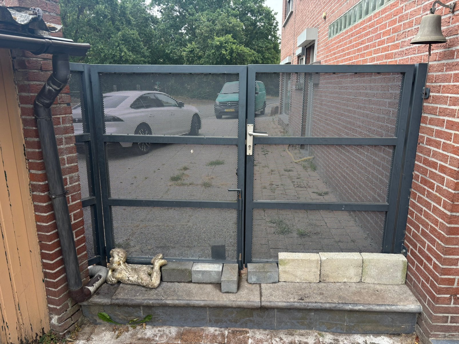 Tuinpoort metaal, Ophalen, Zo goed als nieuw
