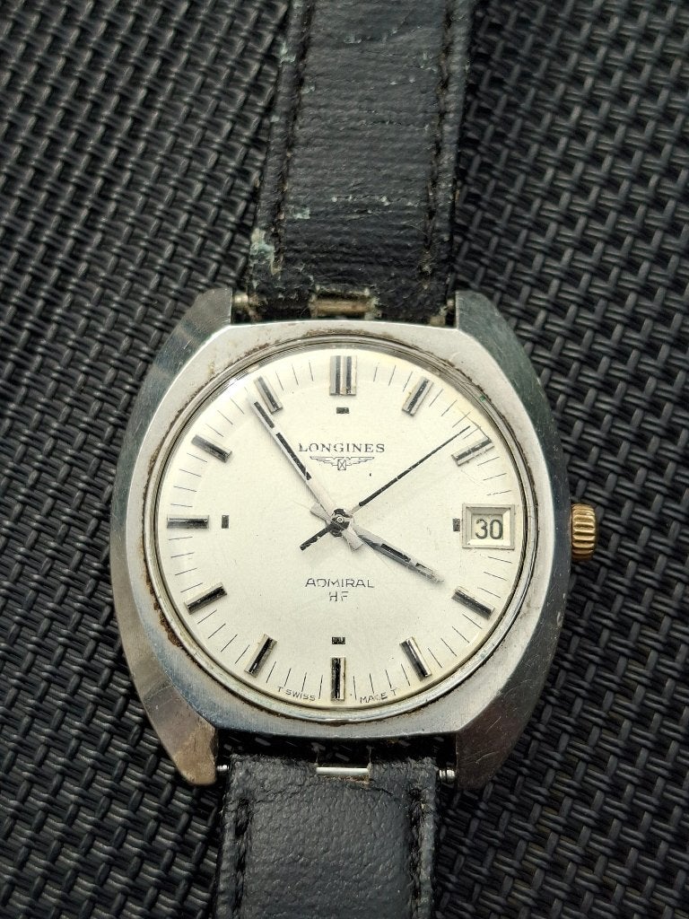 Montre Longines, Montre-bracelet, Enlèvement ou Envoi, Acier, 1960 ou plus tard