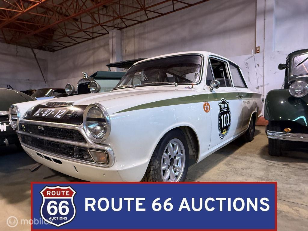 Ford Lotus Cortina | 1965 | Route 66 Auctions, Autos, Achat, Entreprise, Boîte manuelle, Autre carrosserie