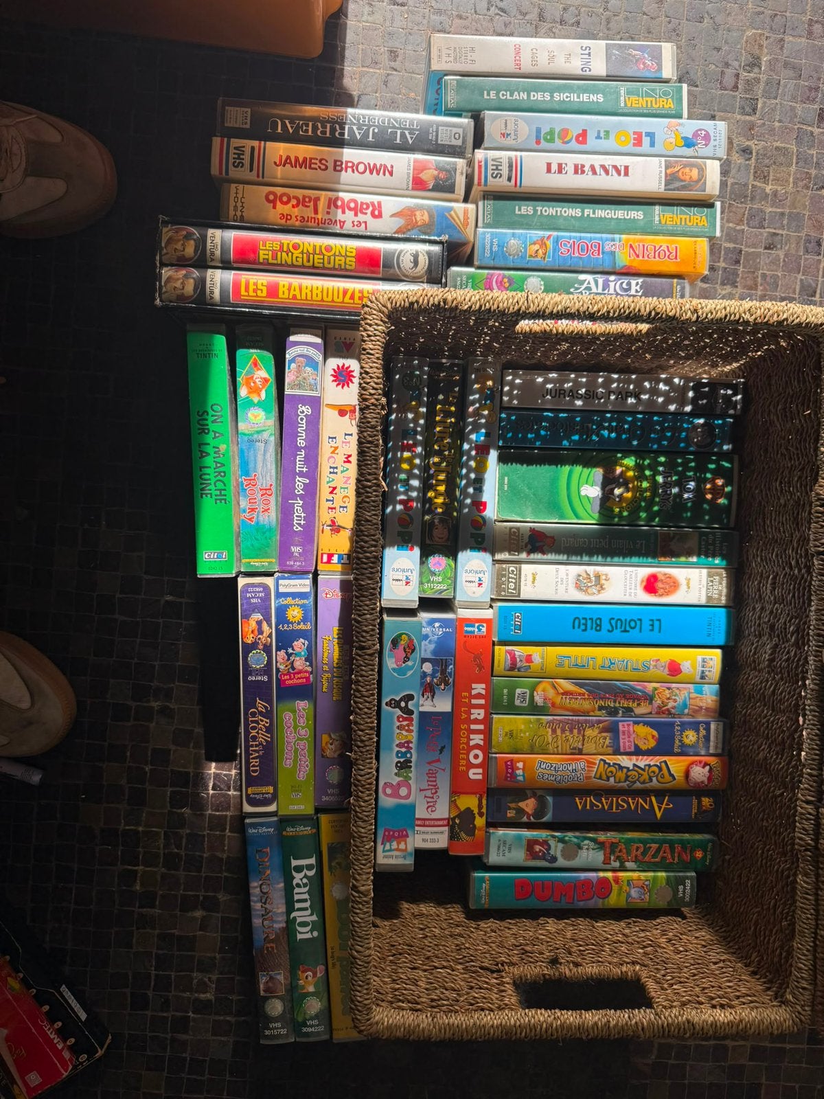 Lot de cassettes VHS, Enlèvement, Musique, VHS