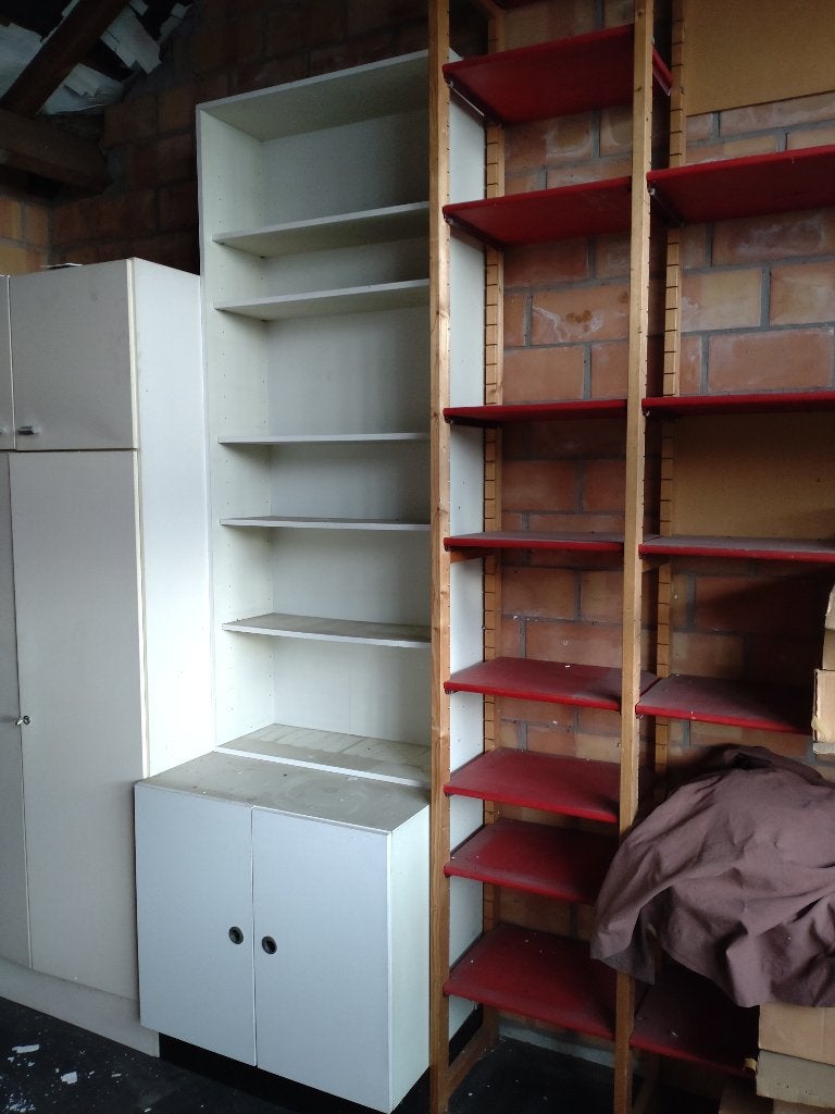 Kastje met boekenrek, Huis en Inrichting, Kasten | Boekenkasten, Ophalen, 200 cm of meer, 50 tot 100 cm, Overige houtsoorten