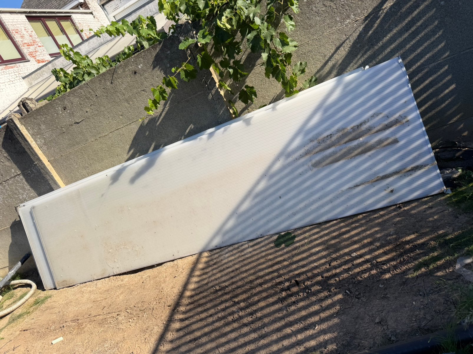 Panneaux creux en polycarbonate pour verrière/véranda, Bricolage & Construction, Enlèvement, Comme neuf