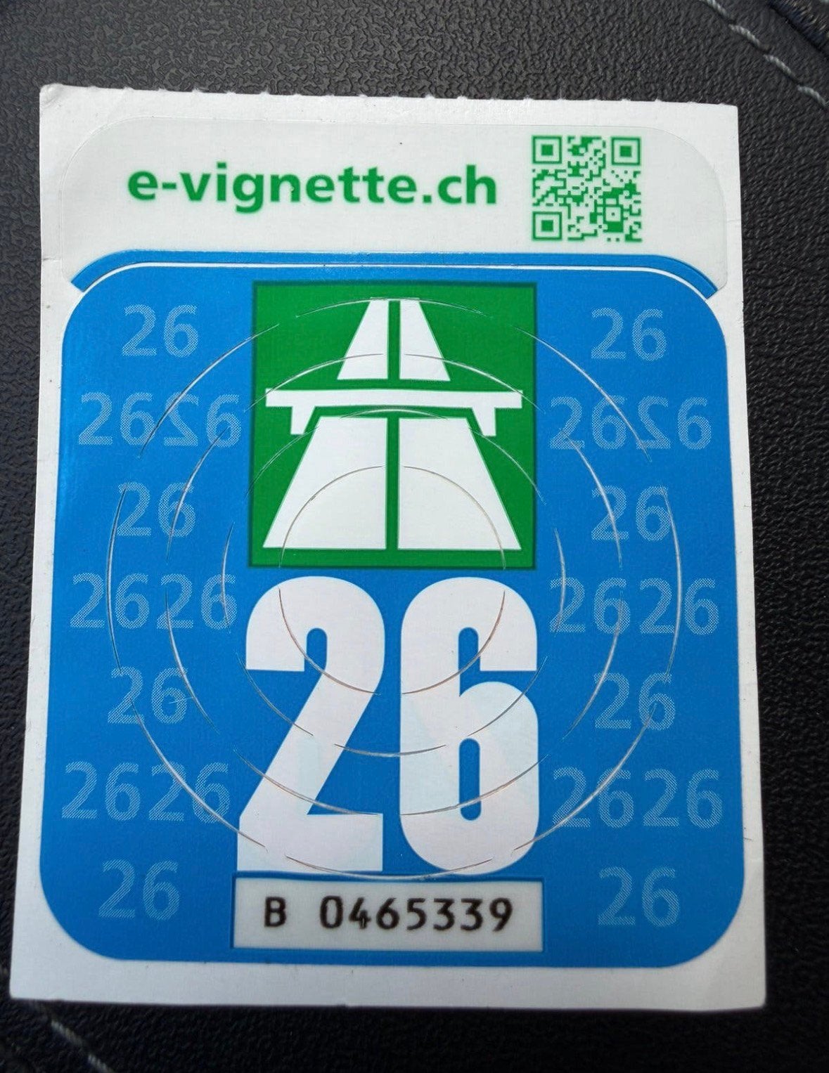 Zwitserland Vignet, Tickets en Kaartjes, Autovignetten