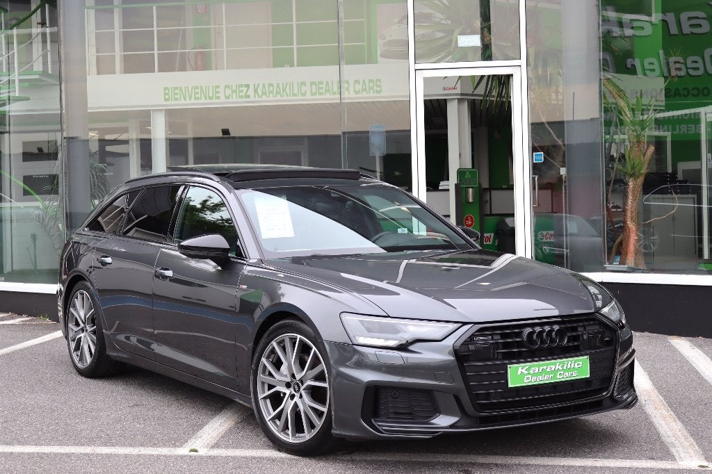 AUDI A6 AVANT 40TDi 204CV QUATTRO S-LINE SHADOWLINE PANO FUL, Auto's, Automaat, 4 cilinders, Lichtsensor, Bedrijf