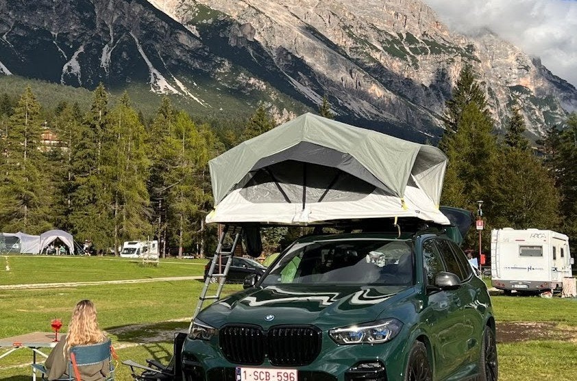Daktent - 2 pers - 240 x140, Ophalen, Gebruikt, Tot en met 2