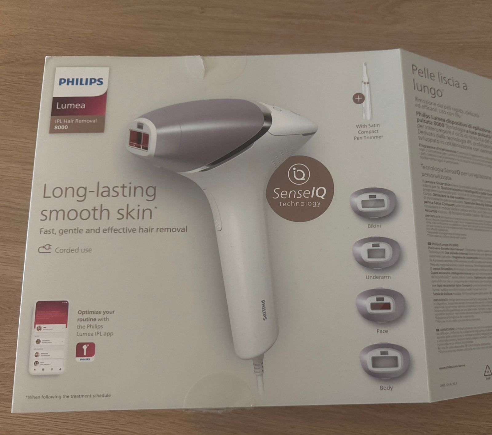 Philips Lumea 8000, Elektronische apparatuur, Ophalen, Zo goed als nieuw