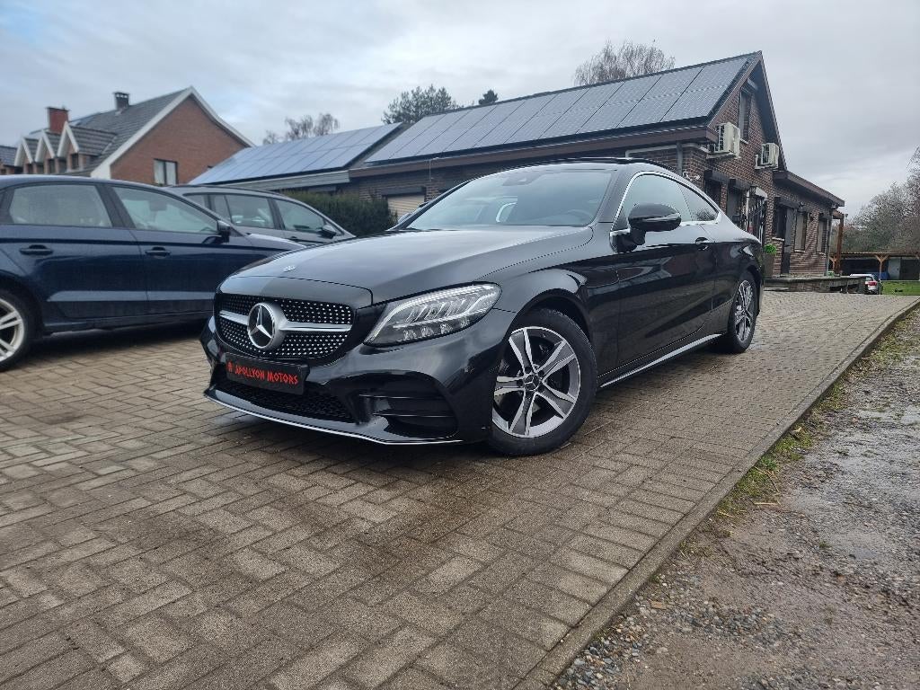 Mercedes Benz C200 Coupe AMG  + Garantie mild hybrid, Auto's, Automaat, 4 zetels, Achterwielaandrijving, Alcantara