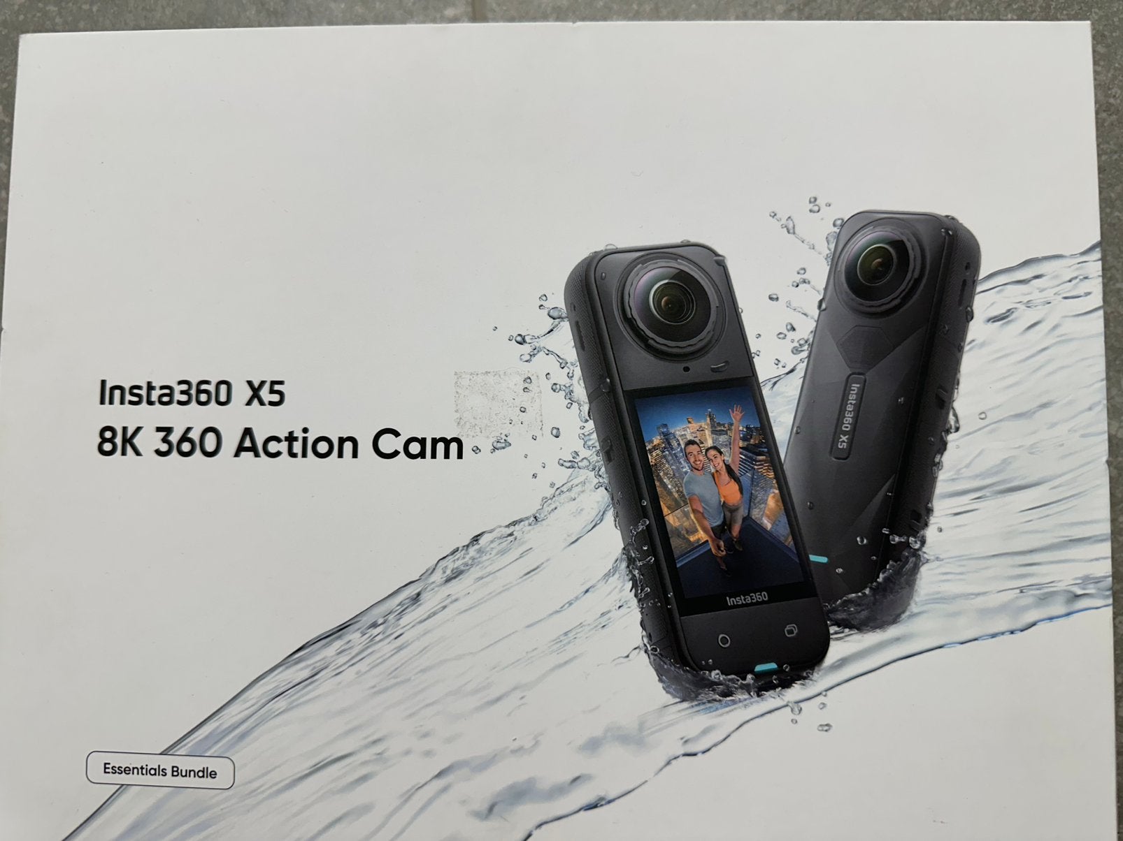 INSTA360 X5 ESSENTIALS COMBO - ACTIECAMERA, Computers en Software, Pc speakers, Ophalen, Nieuw, Overige typen