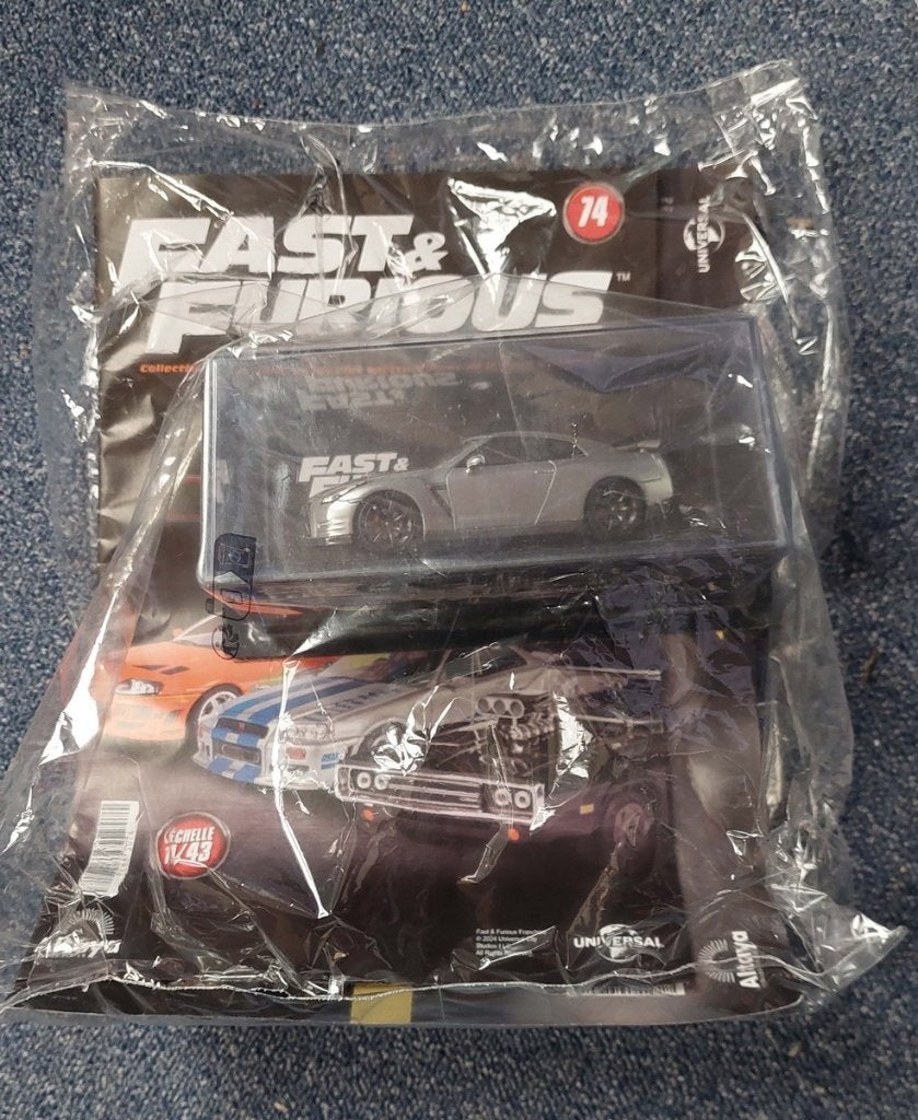 Nissan GTR (R35 2012) Fast and Furious altaya 1/43e, Enlèvement, Neuf