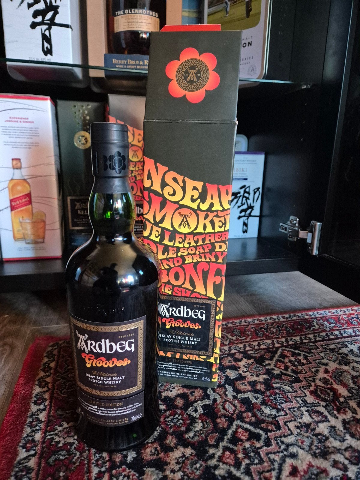 Whisky ardbeg grooves, Ophalen