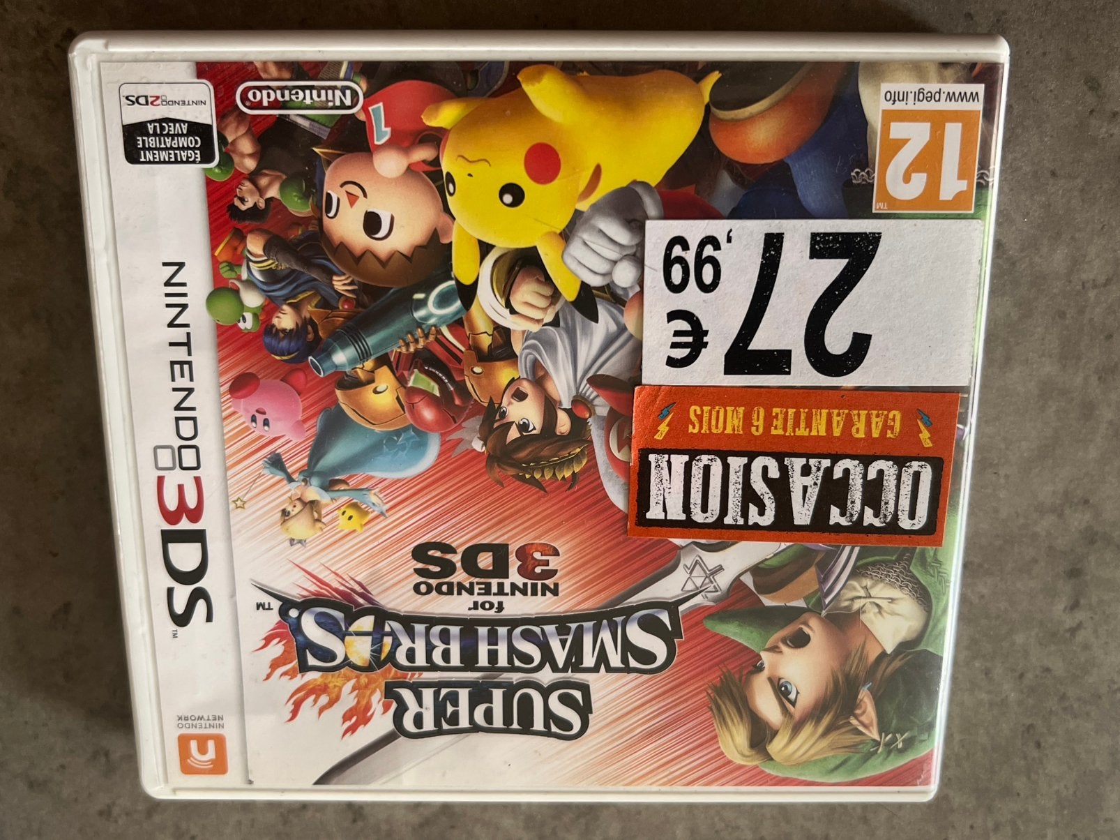 Super smash bros, Ophalen, Zo goed als nieuw