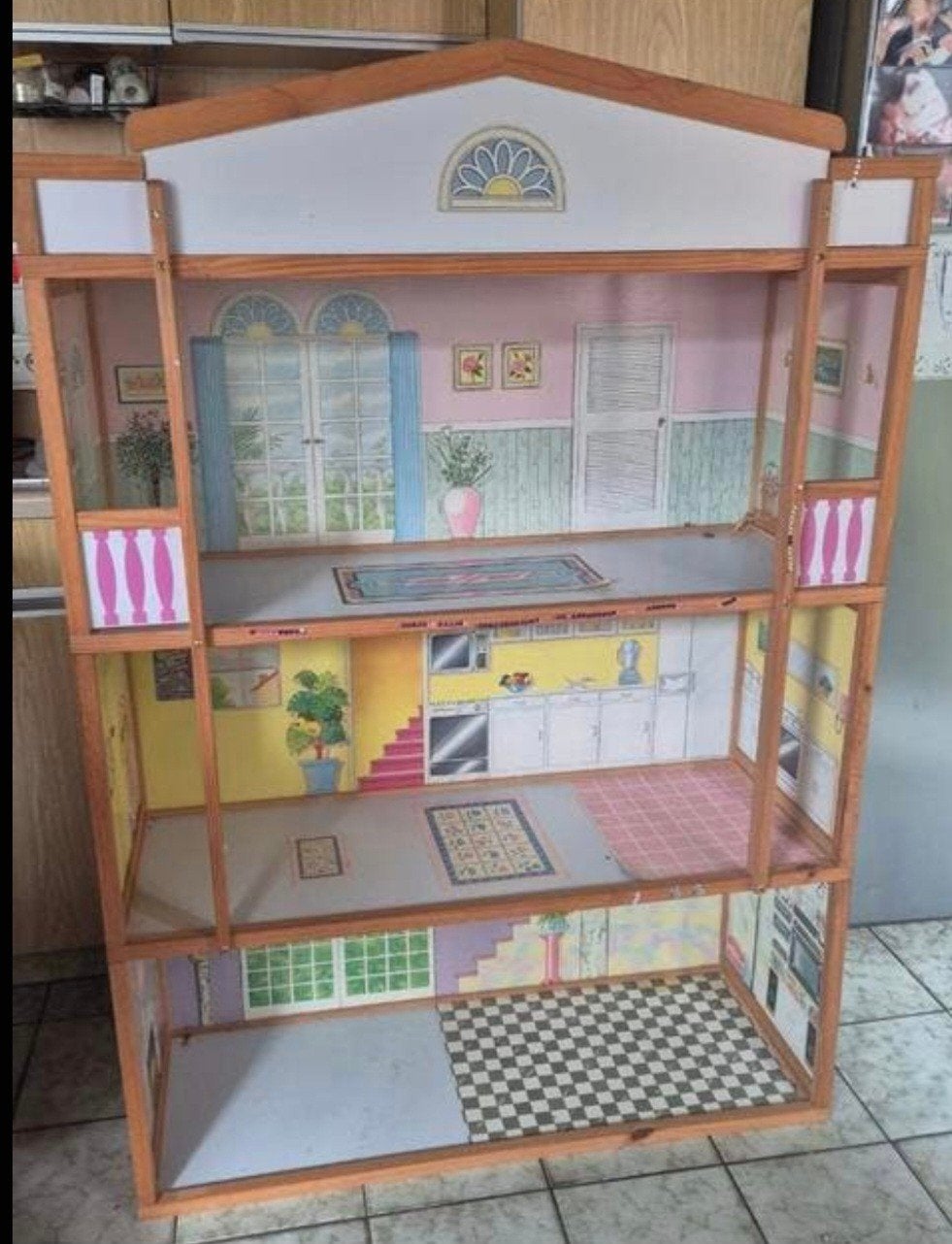 Groot poppenhuis, Kinderen en Baby's, Ophalen, Poppenhuis
