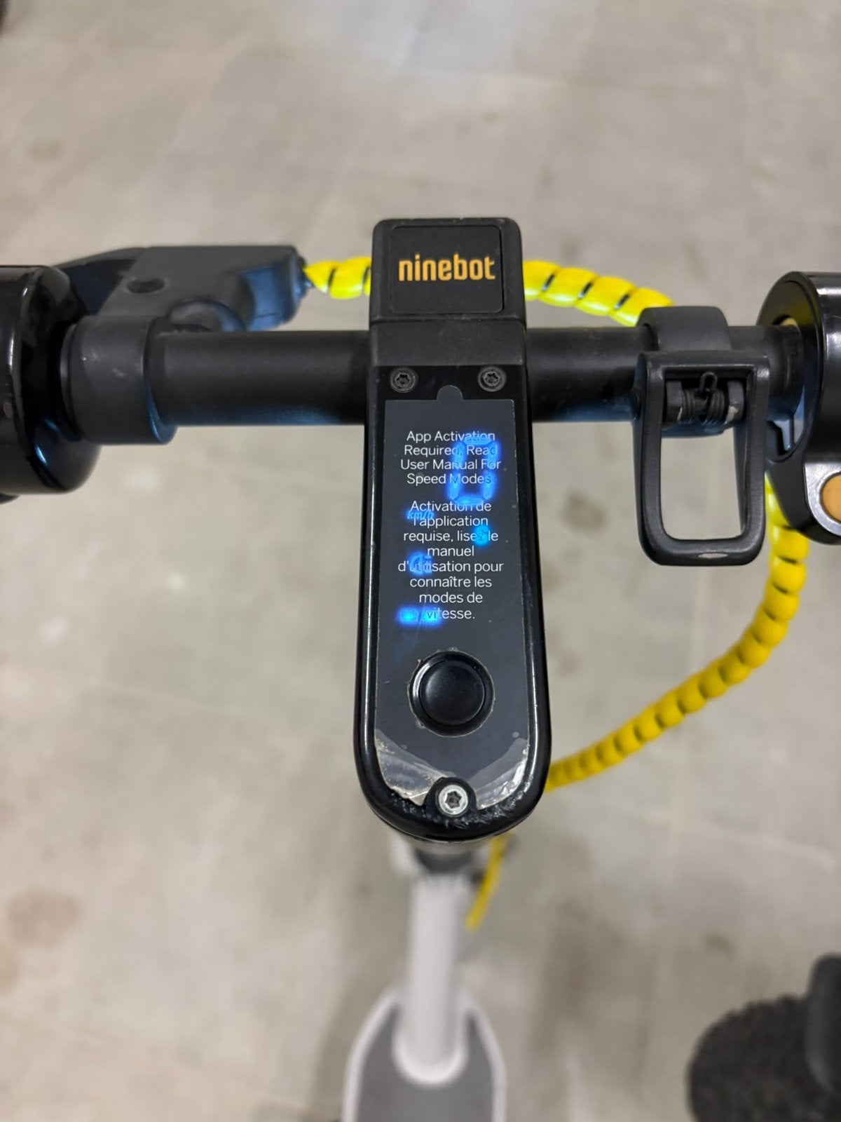 Trottinette Ninebot g30, Enlèvement, Comme neuf