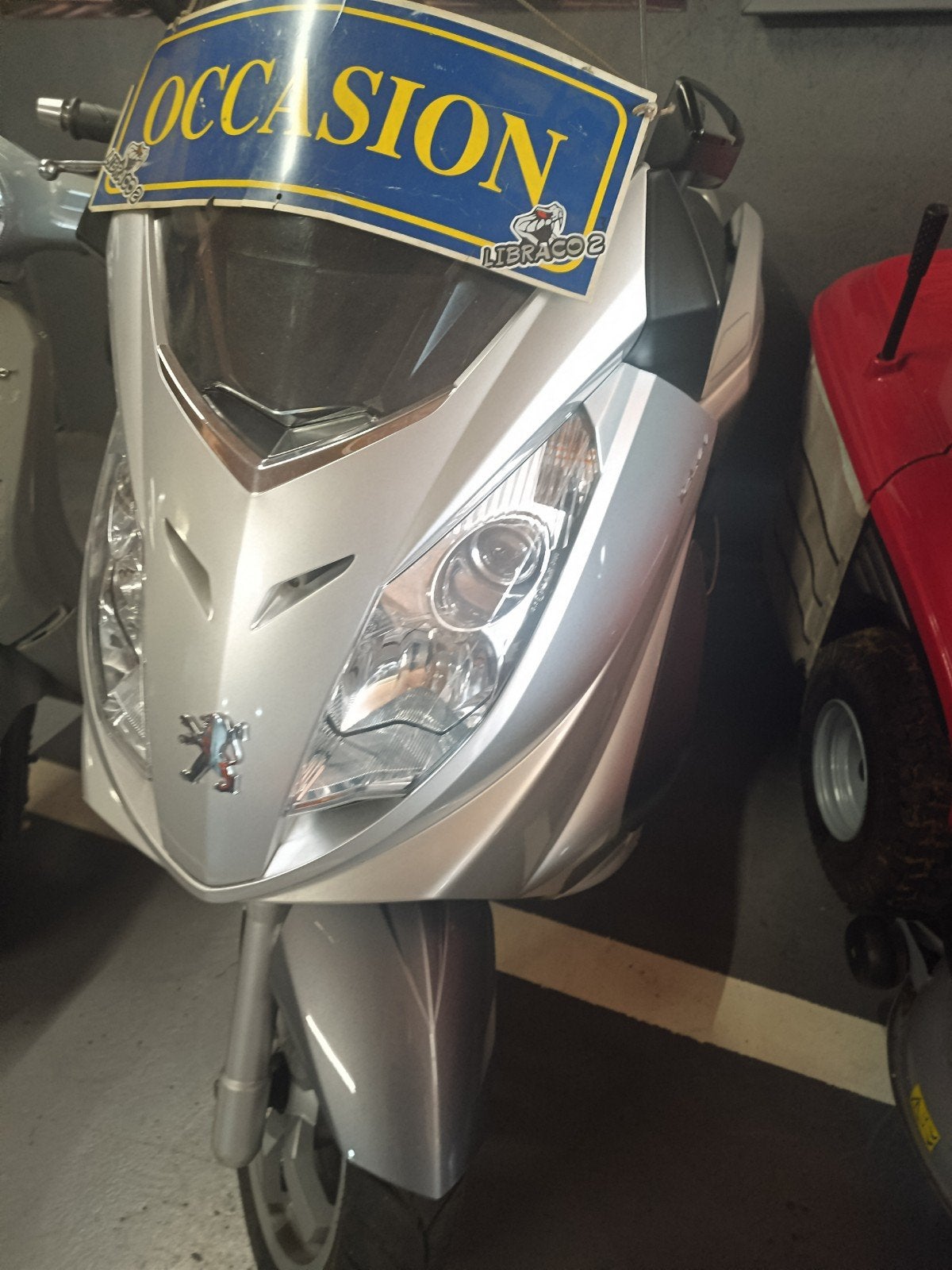 Peugeot satelis 125 scooter, Enlèvement