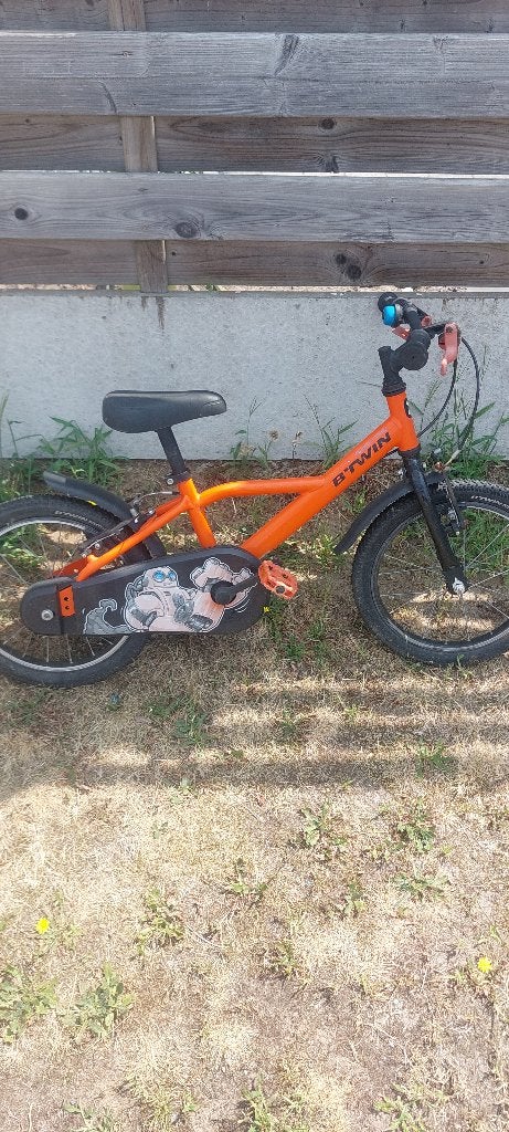 Kinderfiets, Ophalen, Velgrem, Btwin Decathlon, 16 tot 20 inch