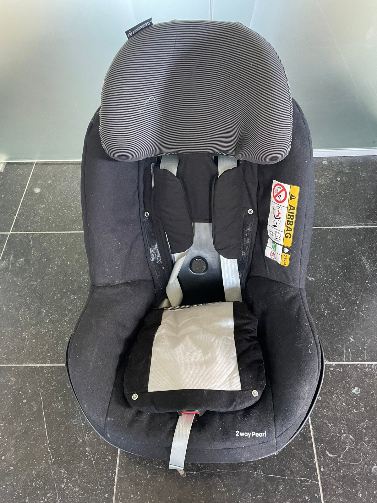 Two way pearl stoel en isofix basis, Enlèvement, Comme neuf, Isofix