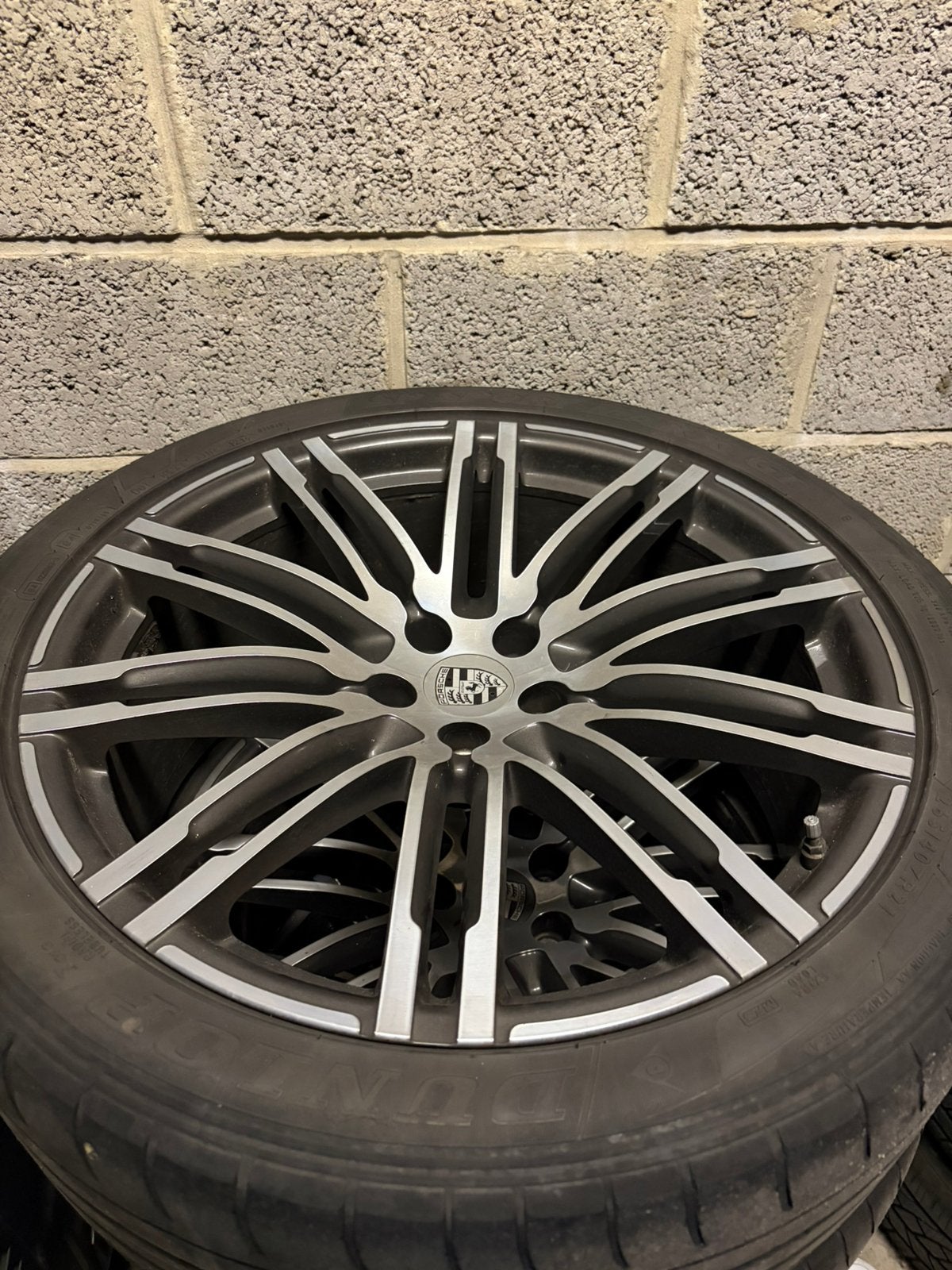 Jantes porsche mancan turbo origine 5x112, Enlèvement