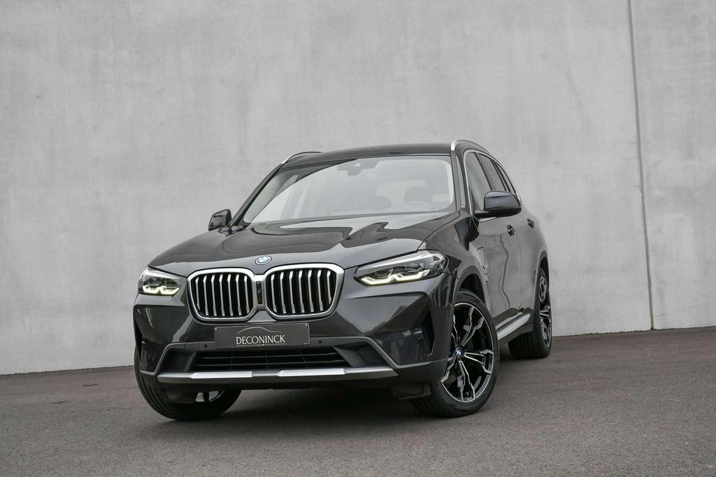 BMW X3 X3 PHEV 2.0iA xDrive30e *LED*LEDER*SPORTSEATS*VIRTUAL, Auto's, BMW, Automaat, USB, Zwart, 4 cilinders