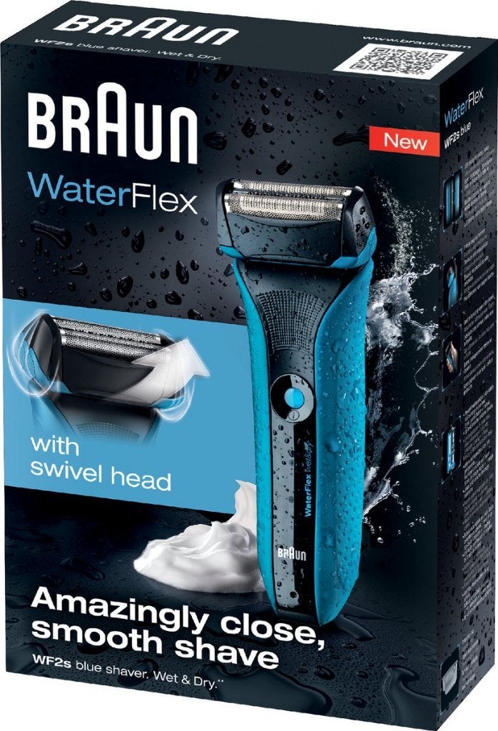 Braun WaterFlex WF2s elektrisch scheerapparaat., Enlèvement, Comme neuf, Rasage ou Épilation
