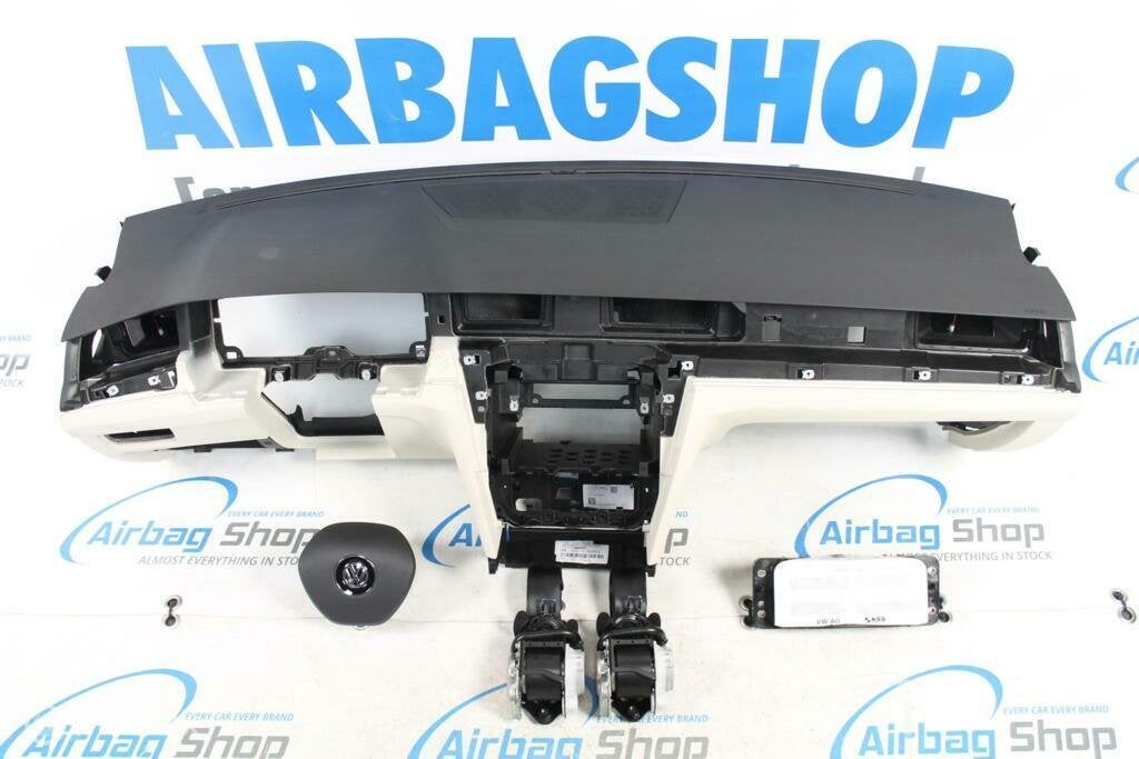 Airbag kit Tableau de bord noir/beige Volkswagen Arteon, Enlèvement ou Envoi, Utilisé