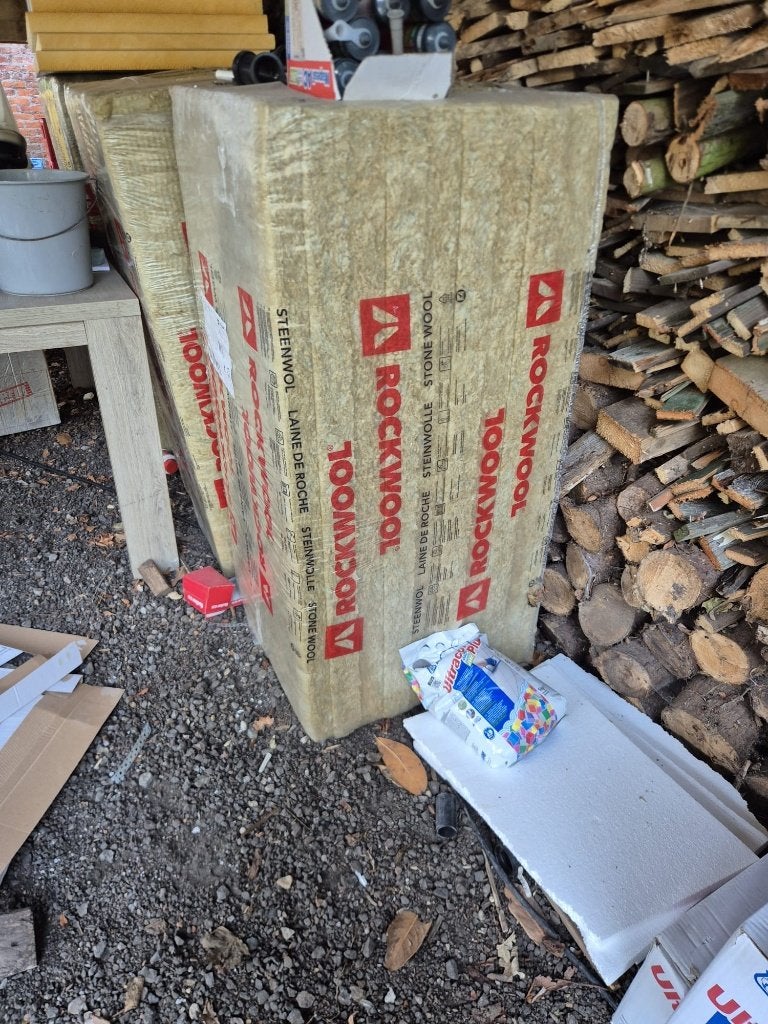 Steenwol isolatie  1200x600x60, Doe-het-zelf en Bouw, Ophalen, 4 tot 8 cm, Nieuw, Steenwol