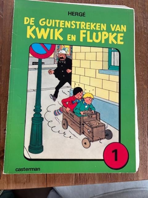 Strip De guitenstreken van Kwik en Flupke, Eén stripboek, Ophalen of Verzenden, Gelezen