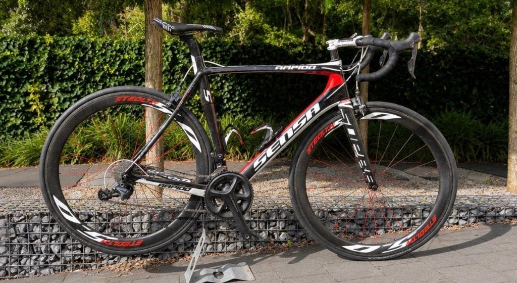 Koersfiets Sensa 56, Gebruikt, Meer dan 20 versnellingen, 53 tot 57 cm, Ophalen