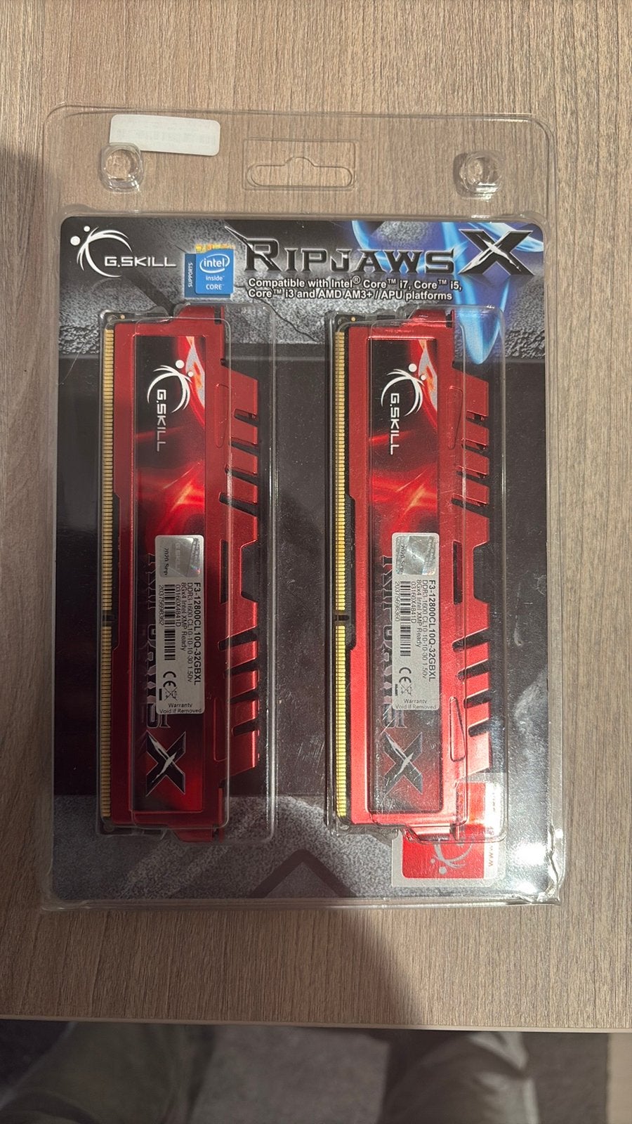 Ripjaws X 32GB RAM (4x8GB), Ophalen, 32 GB, Nieuw, DDR3