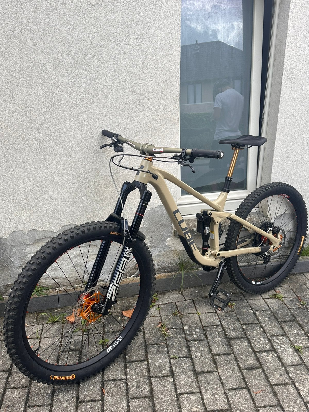 cube stereo 170R shimano deore xt (mullet) custom build, Autres marques, Comme neuf, Enlèvement, VTT tout suspendu