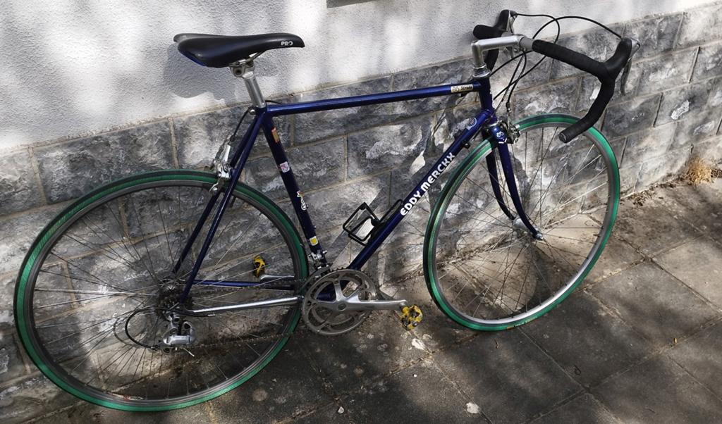 Eddy Merckx Strada racefiets, Ophalen