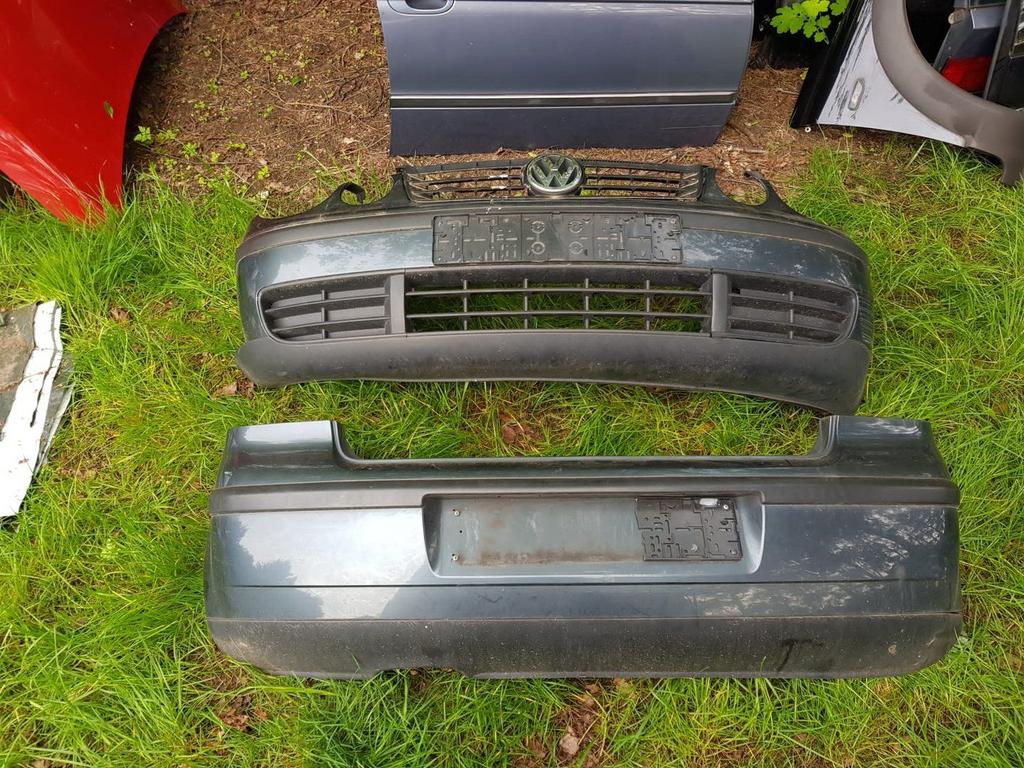 VW POLO ACHTERBUMPER +VOORBUMPER BJ 2002 2005, Arrière, -, Utilisé, -