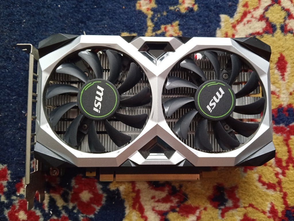 MSI GeForce GTX 1650 OC Ventus 2X 4G, Computers en Software, Videokaarten, Ophalen of Verzenden, HDMI