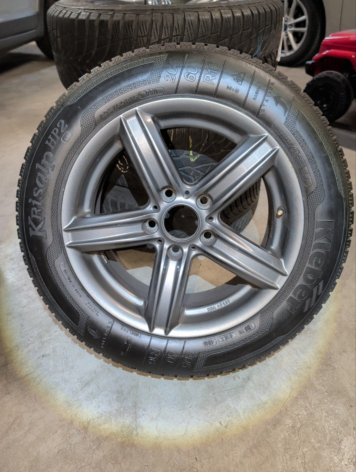 20560R16 BMW Winterset Brock RC21-706, Ophalen, Gebruikt, Velg(en), 16 inch